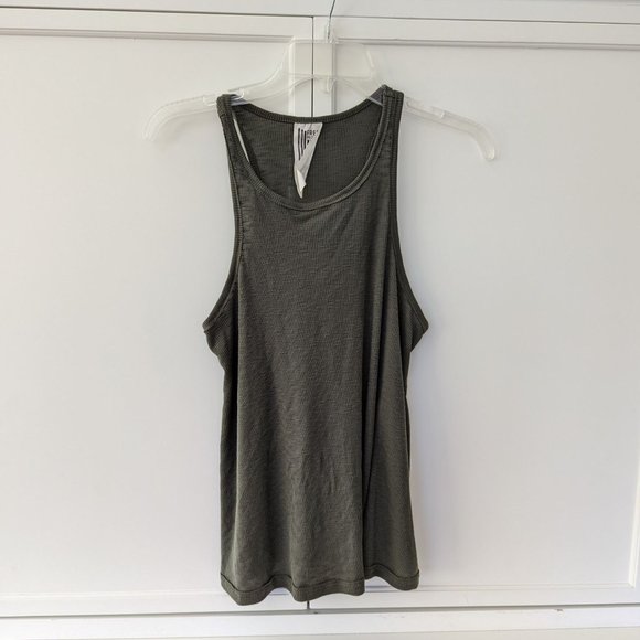Green Free People Tank - Picture 1 of 4